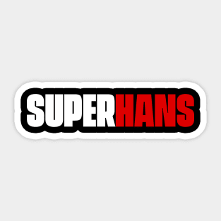 Super Hans Sticker